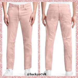 Monfrere EUC Men’s Brando Slim Fit Jeans in Santorini (Pink) Sz 38